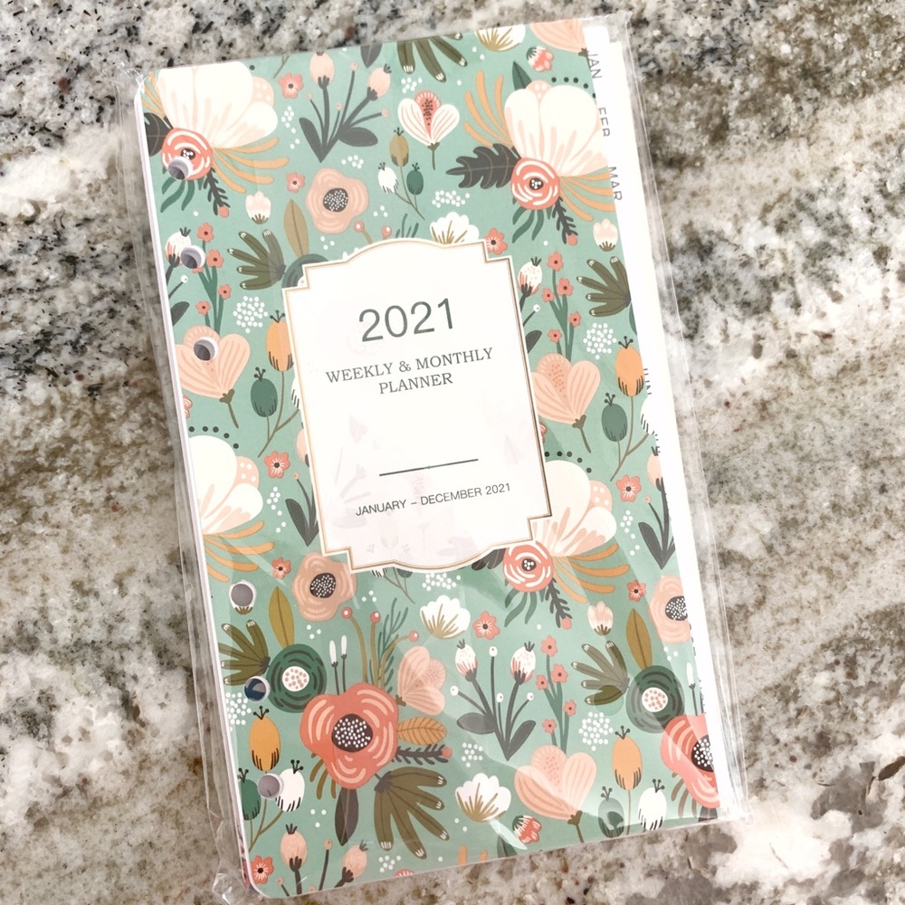 A6 Planner Refill 2021
